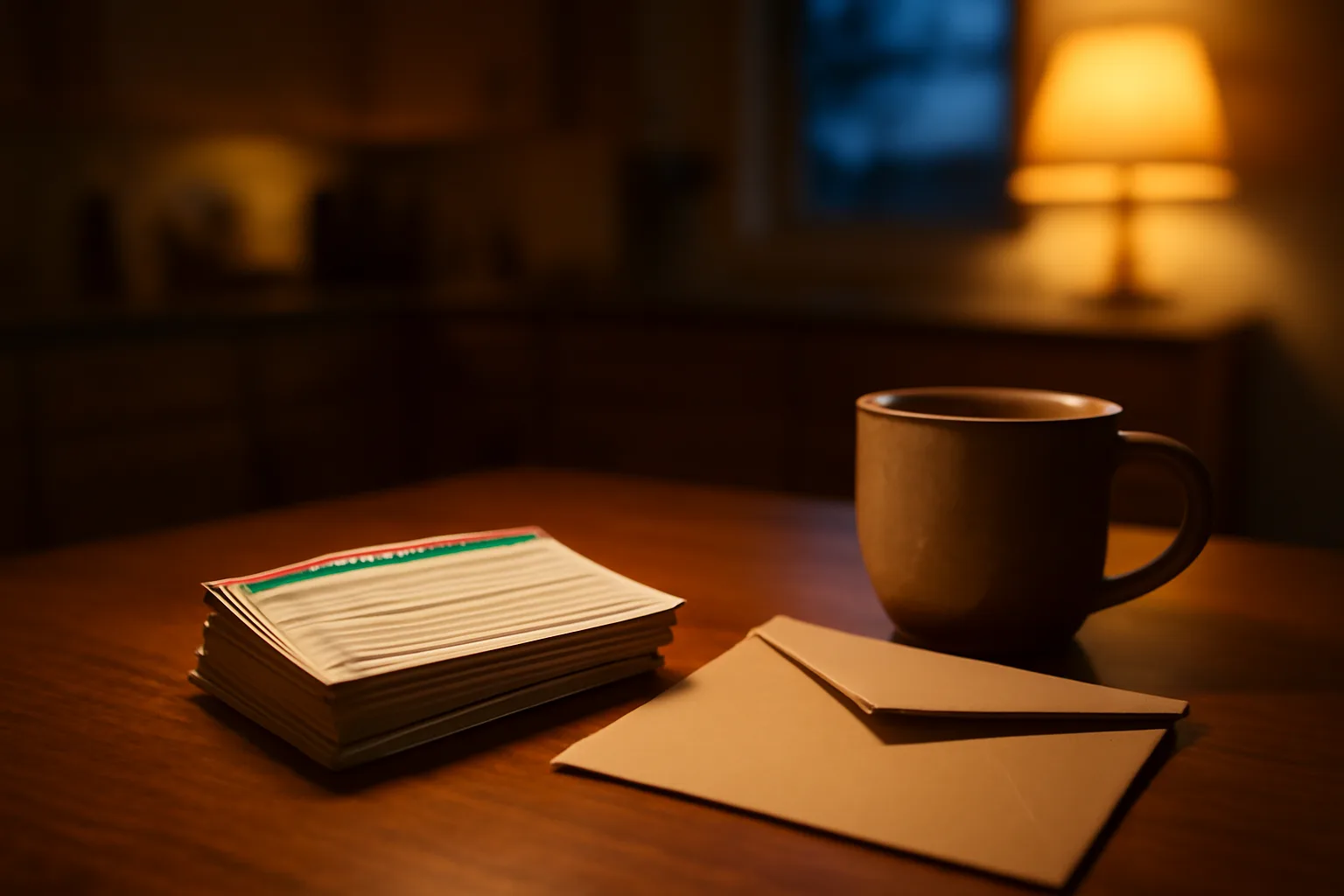 kitchen table with mail receipts representing steps to exit a timeshare for free