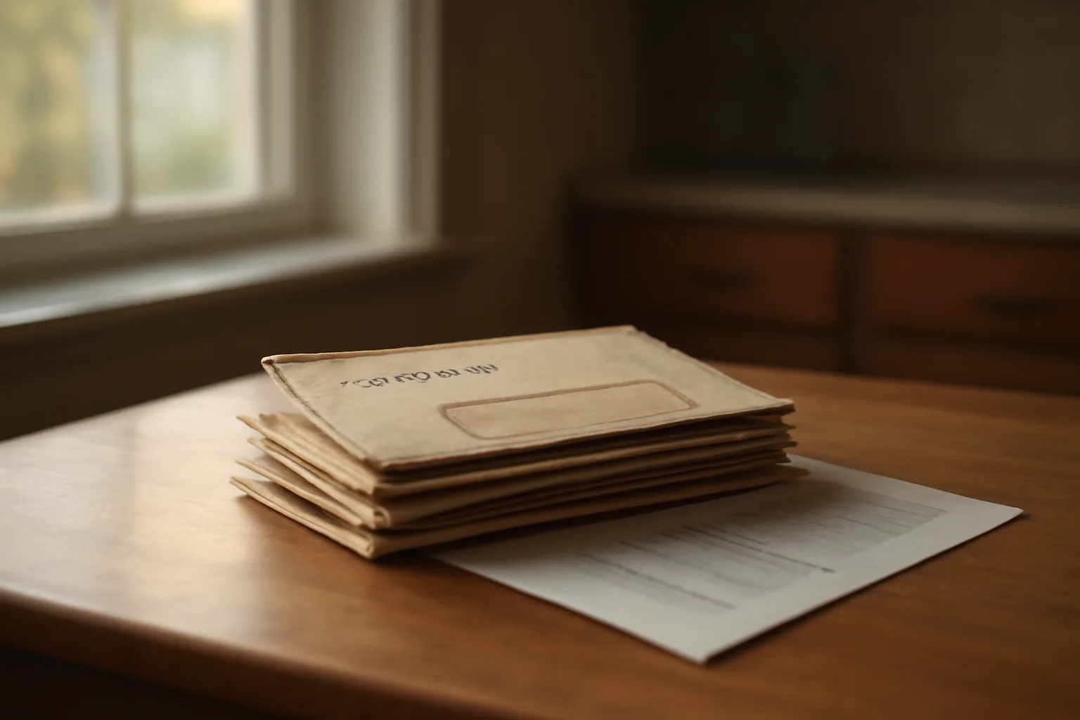 Certified mail envelopes on a table representing Florida timeshare foreclosure notices