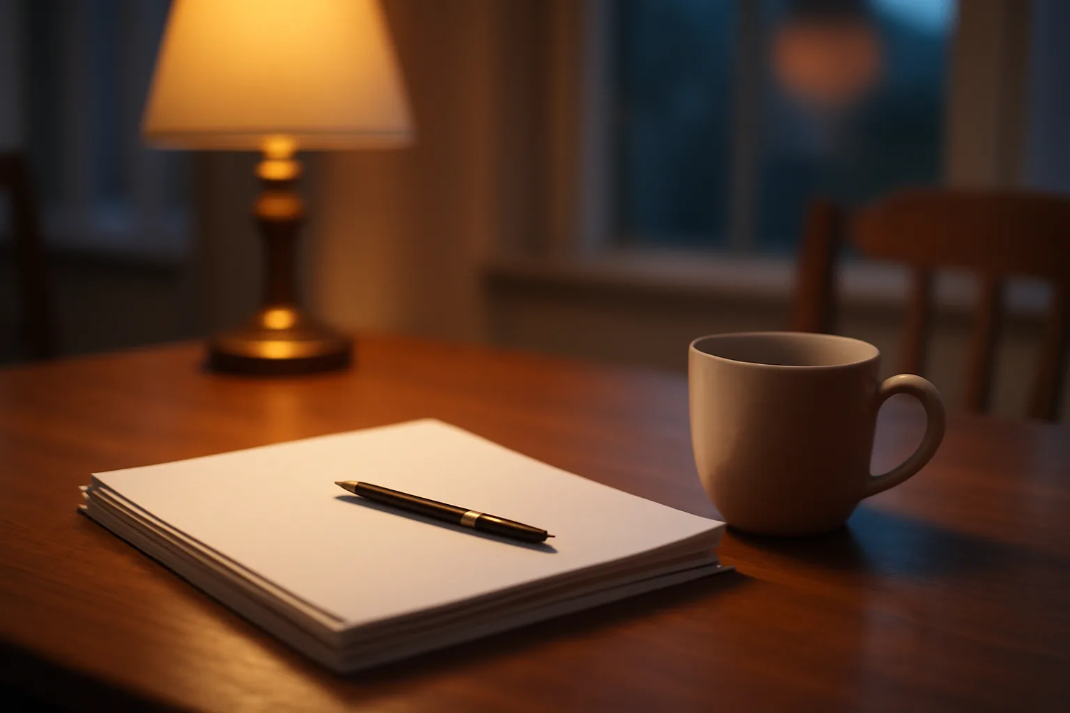 Contract papers and a pen on a table, symbolizing canceling a Bluegreen timeshare