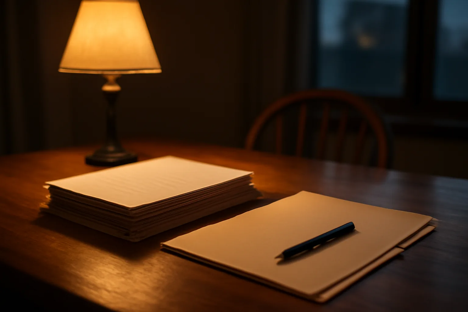 Documents and a pen on a table representing the cost to cancel a timeshare