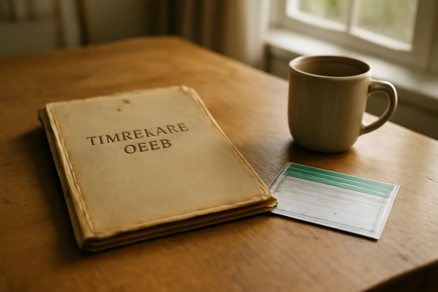Kitchen table scene showing paperwork and mail receipt for a timeshare exit decision