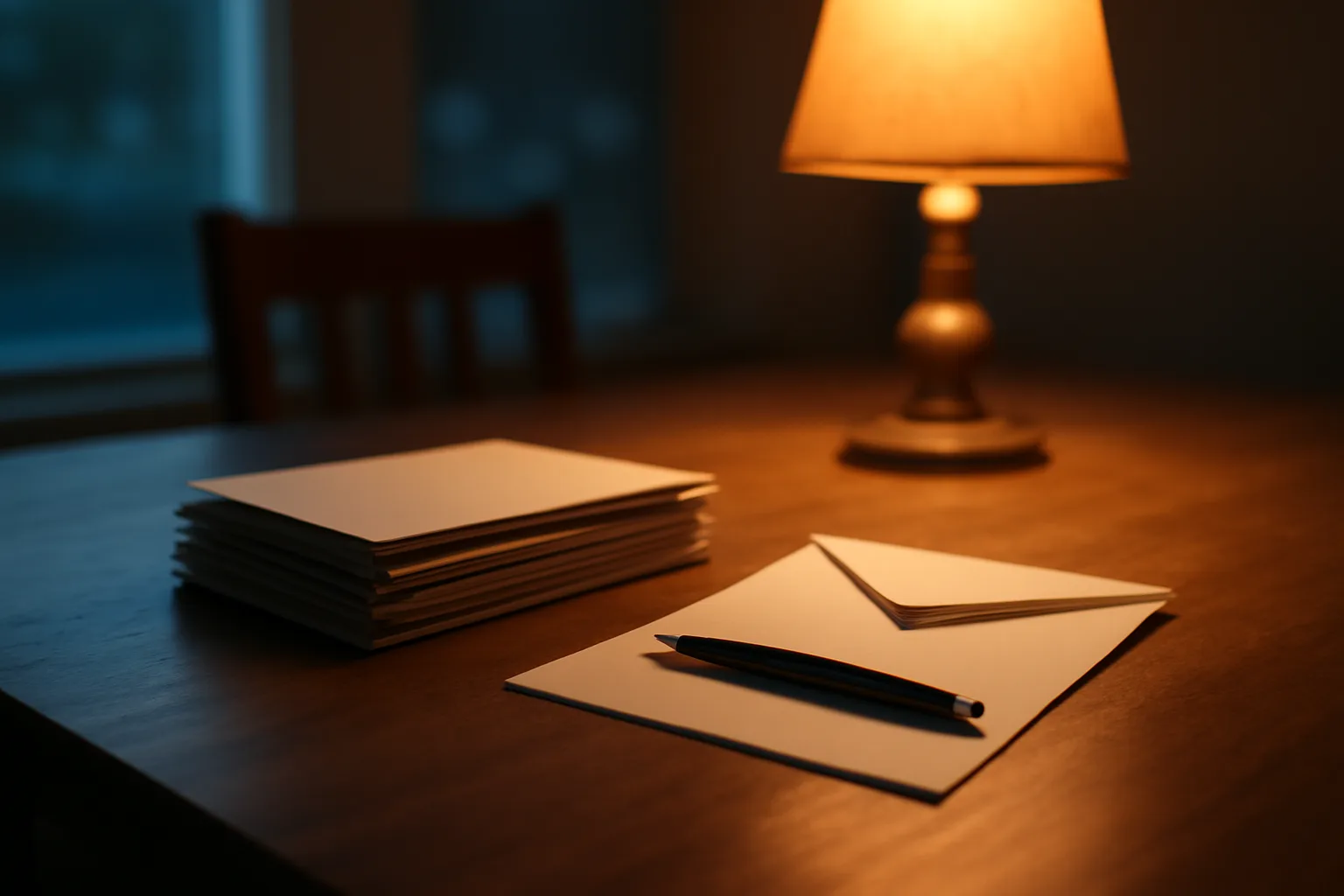Certified mail receipt and pen on a table, representing sending a timeshare cancellation letter