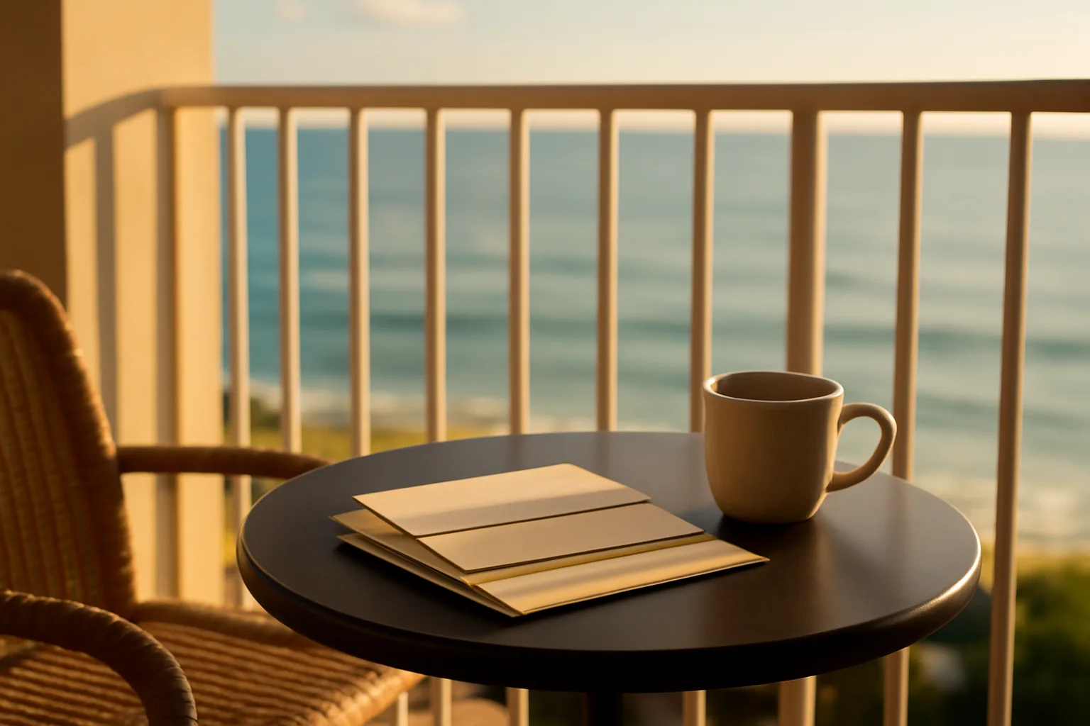 Florida condo balcony with unopened mail representing timeshare maintenance fee statute questions