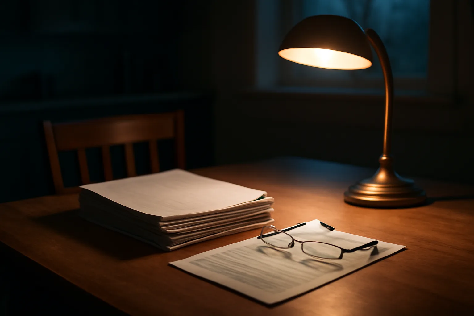 Contract papers and a certified mail receipt on a table, representing the Tennessee timeshare rescission period