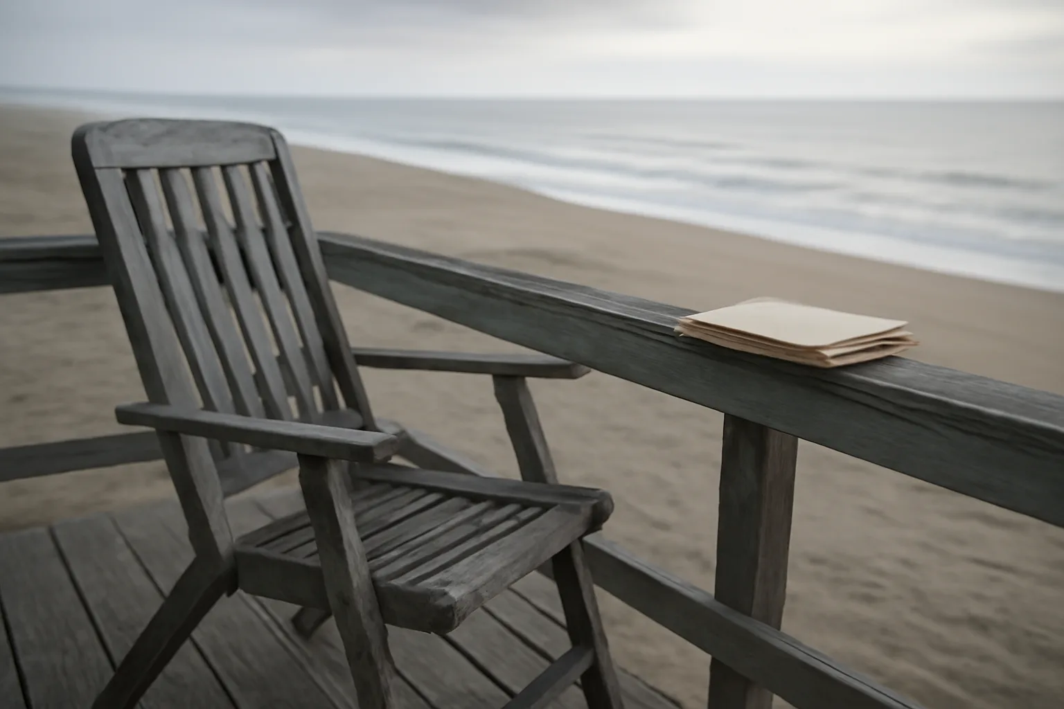 Empty beach chair at dawn representing the process to terminate timeshare ownership